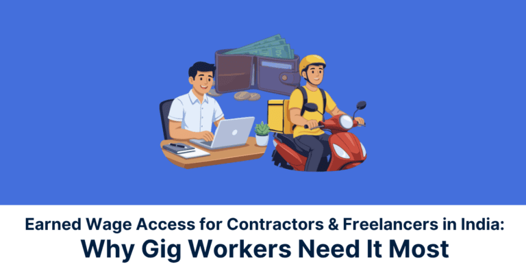 Blog Cover Earned Wage Access for Contractors Freelancers in India
