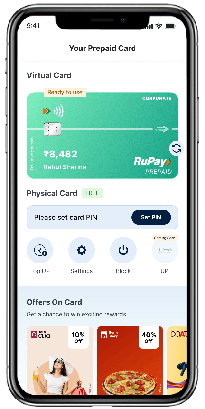 Jify Salary and Benefits Card