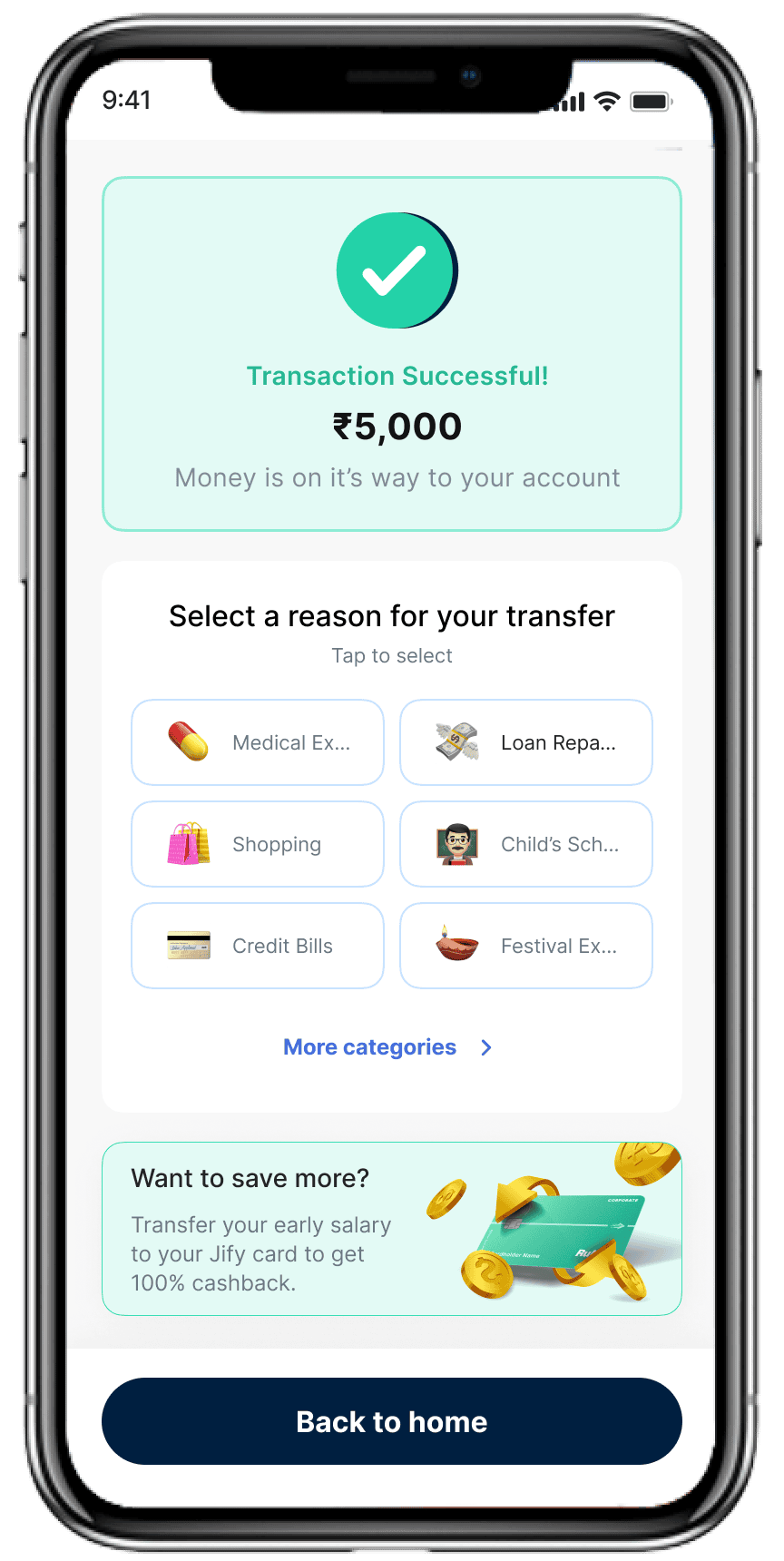 On demand Salary