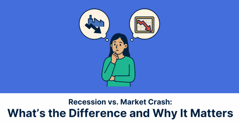 Blog Covers recession VS market crash 1 1