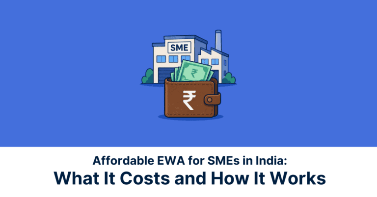 Blog Cover Affordable EWA for SMEs in India